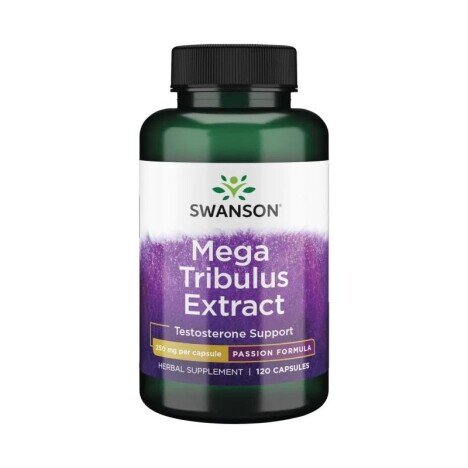 Swanson Mega Tribulus Extract, 250mg - 120 Capsule