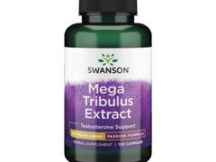 Swanson Mega Tribulus Extract, 250mg - 120 Capsule